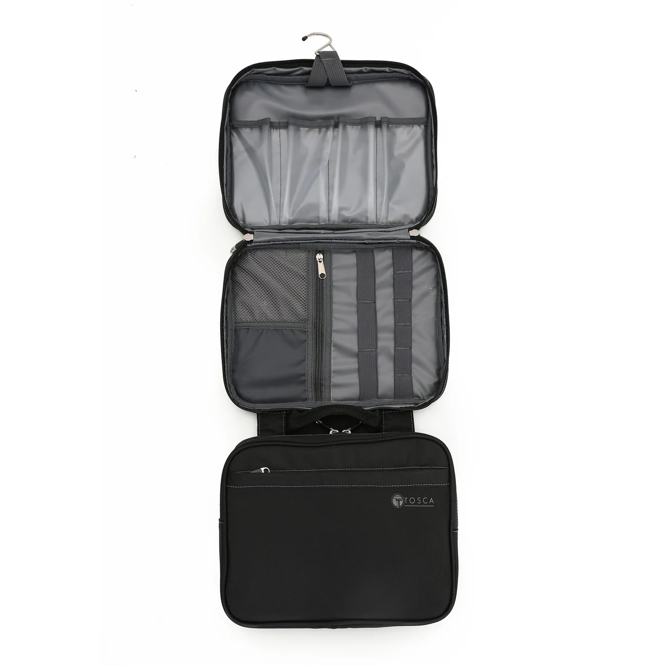 Tosca Black Deluxe 33cm Travel Organizer TCA583-Black - Image 2
