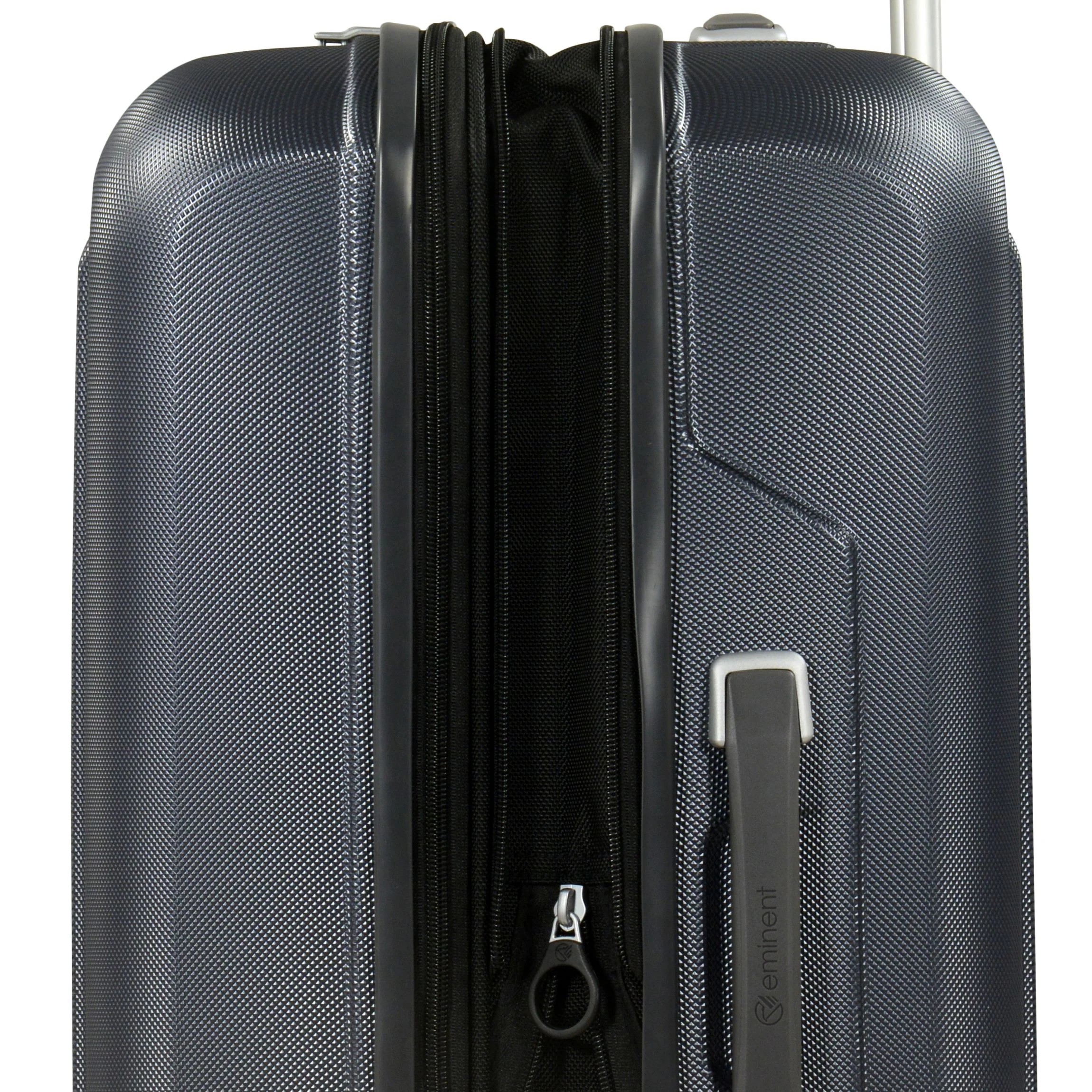 Eminent KC-28 Collection Luxury Premium Makrolon Polycarbonate 55cm-H Carry-on Trolley case KC28C Carbon Grey - Image 7