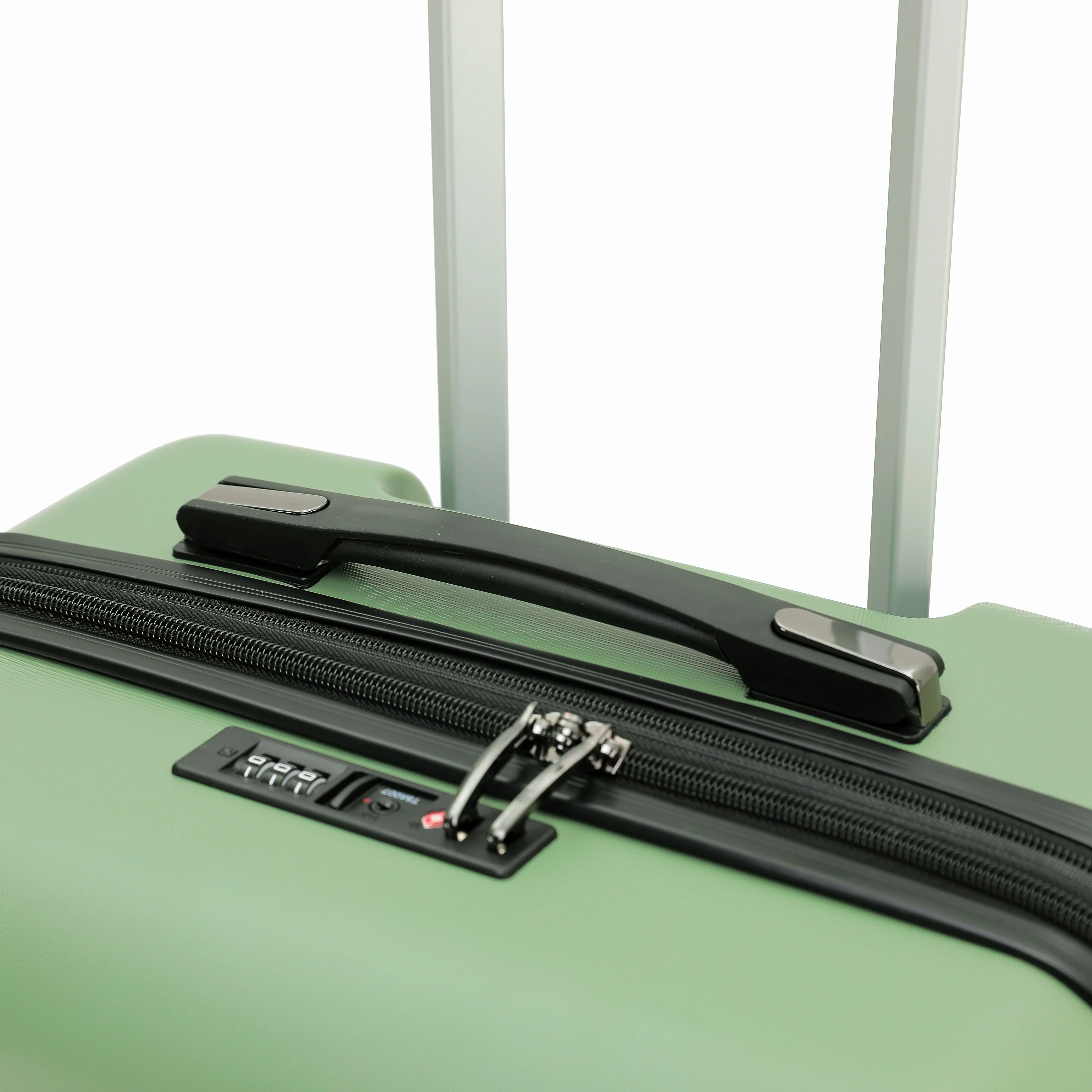 New Zealand Luggage Co Franz Josef Collection 2-Piece set 67cm/55cm trolley cases SS604-Oil Green - Image 5