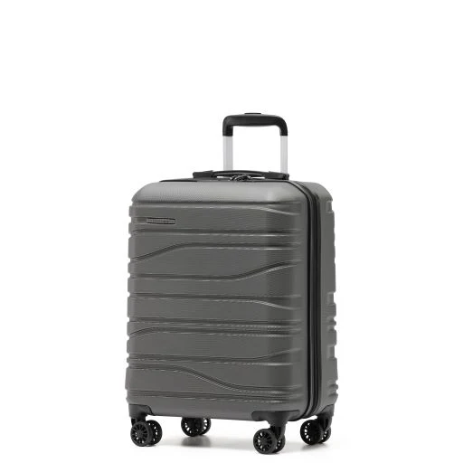 New Zealand Luggage Co 2-Pce set 67/55cm Franz Josef Collection trolley luggage SS604-Charcoal - Image 3