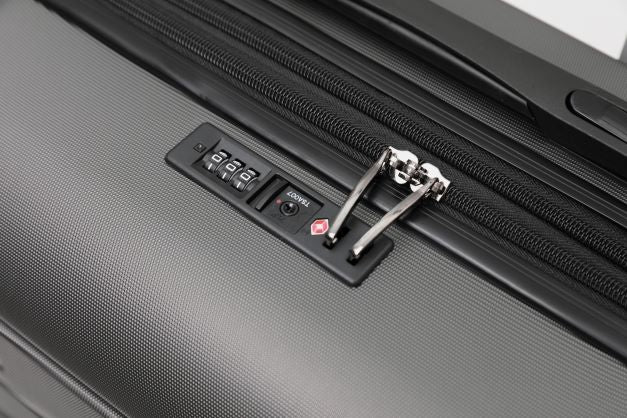 New Zealand Luggage Co 2-Pce set 67/55cm Franz Josef Collection trolley luggage SS604-Charcoal - Image 5