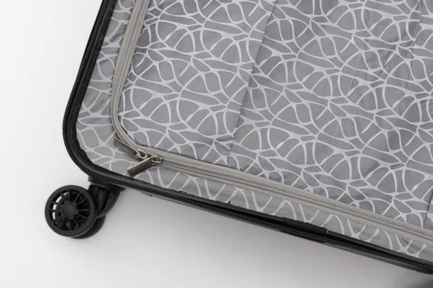 New Zealand Luggage Co - Checked 67cm Franz Josef Medium Trolley Case SS604B-Charcoal - Image 7