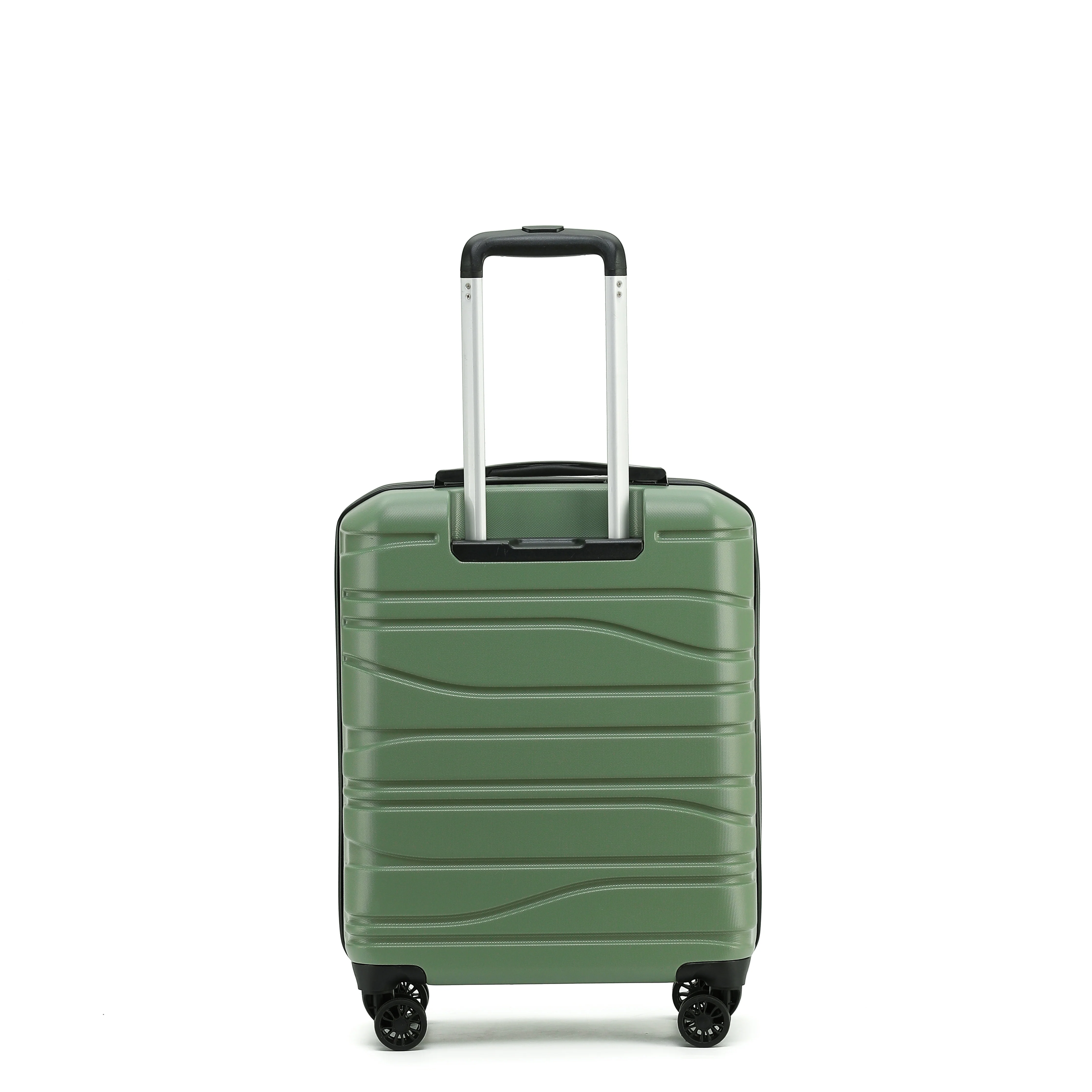 New Zealand Luggage Company 55cm Franz Josef carry on trolley SS604C-Oil Green - Image 3