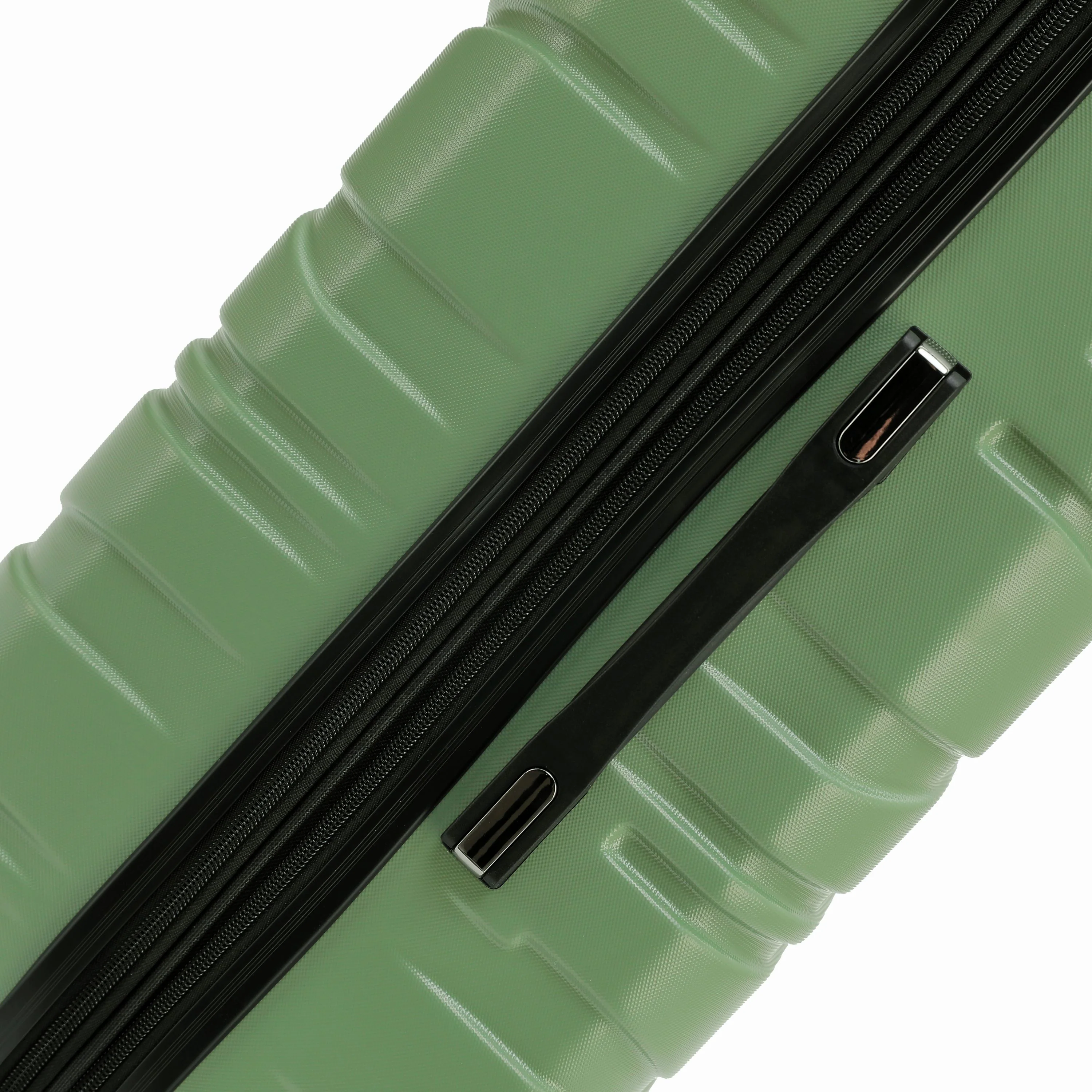 New Zealand Luggage Company Franz Josef Collection 67cm Checked trolley case SS604B-Oil Green - Image 8