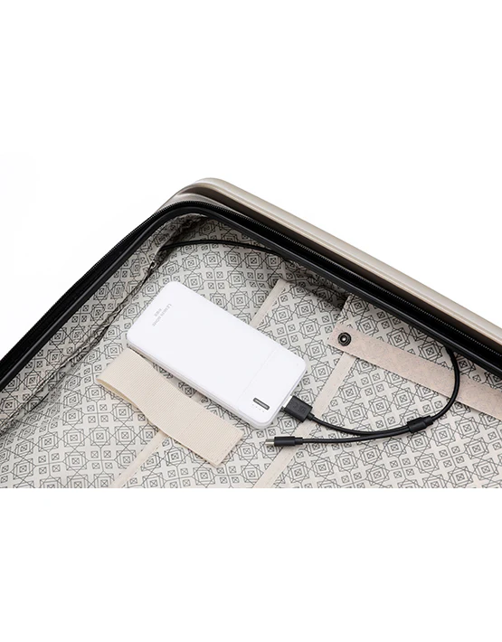 Tosca 55cm Space-X Collection Polypropylene Top-Lid opening Carry-on Laptop-trolley case TCA100C Champagne - Image 5