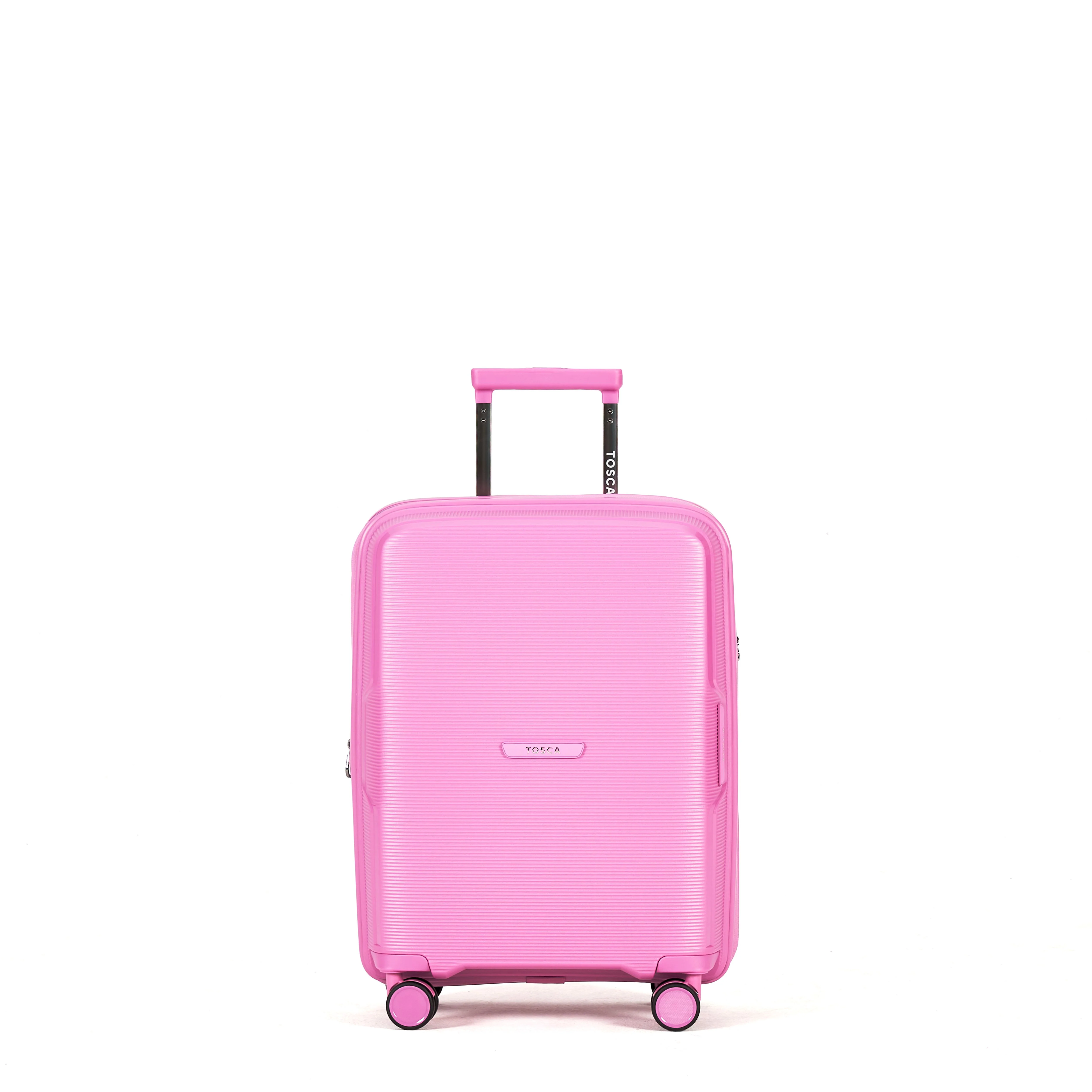 Tosca Bel Air Collection 54cm-H Luxury Polypropylene Carry-on trolley case TCA510C-Pink