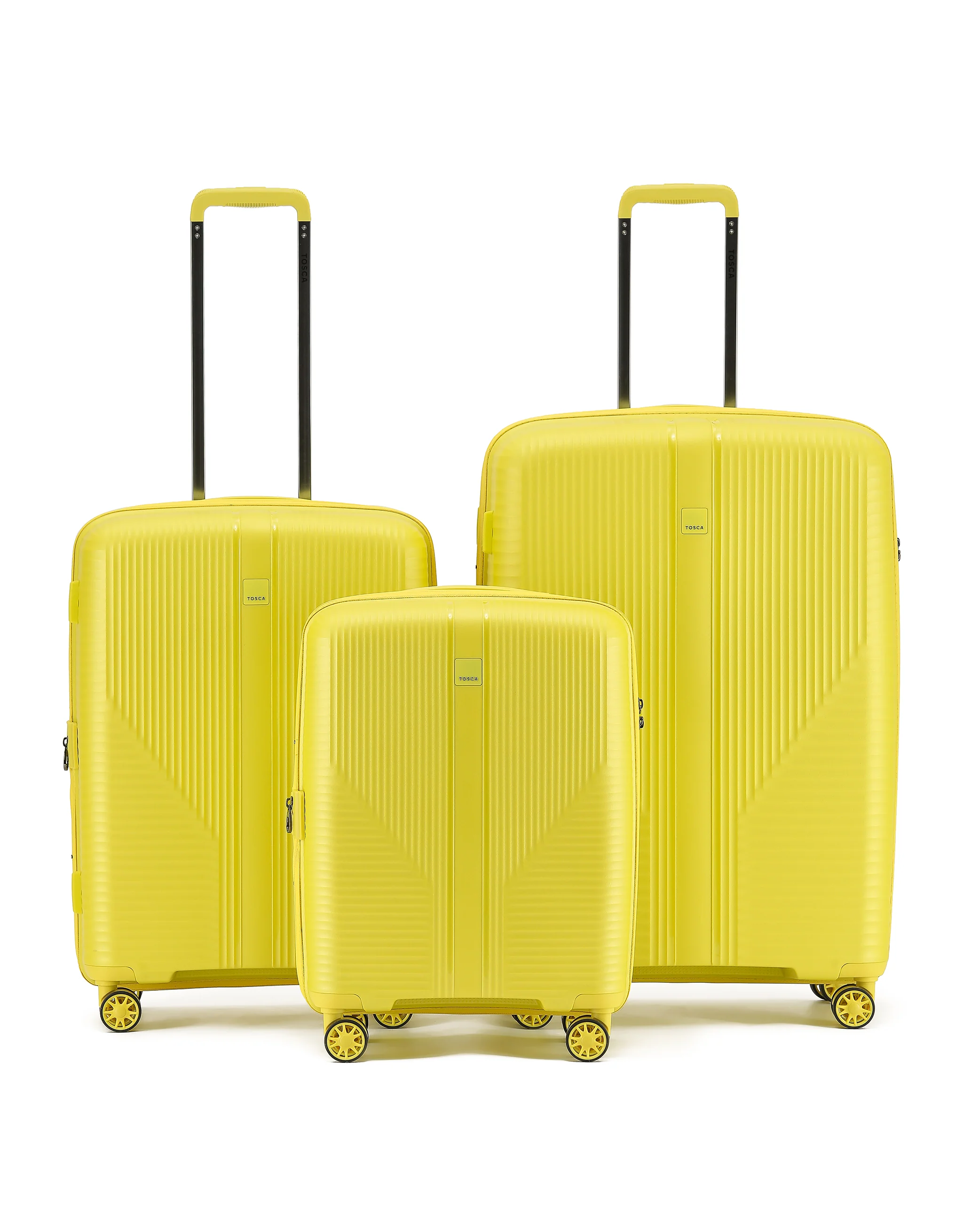 Tosca F-Lite Collection Polypropylene Premium 77cm Trolley case TCA846A-Yellow - Image 6