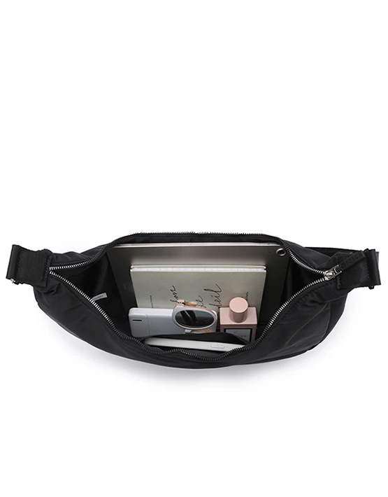 Tosca Hobo Style carry and shoulder bag TCA965-Black - Image 3