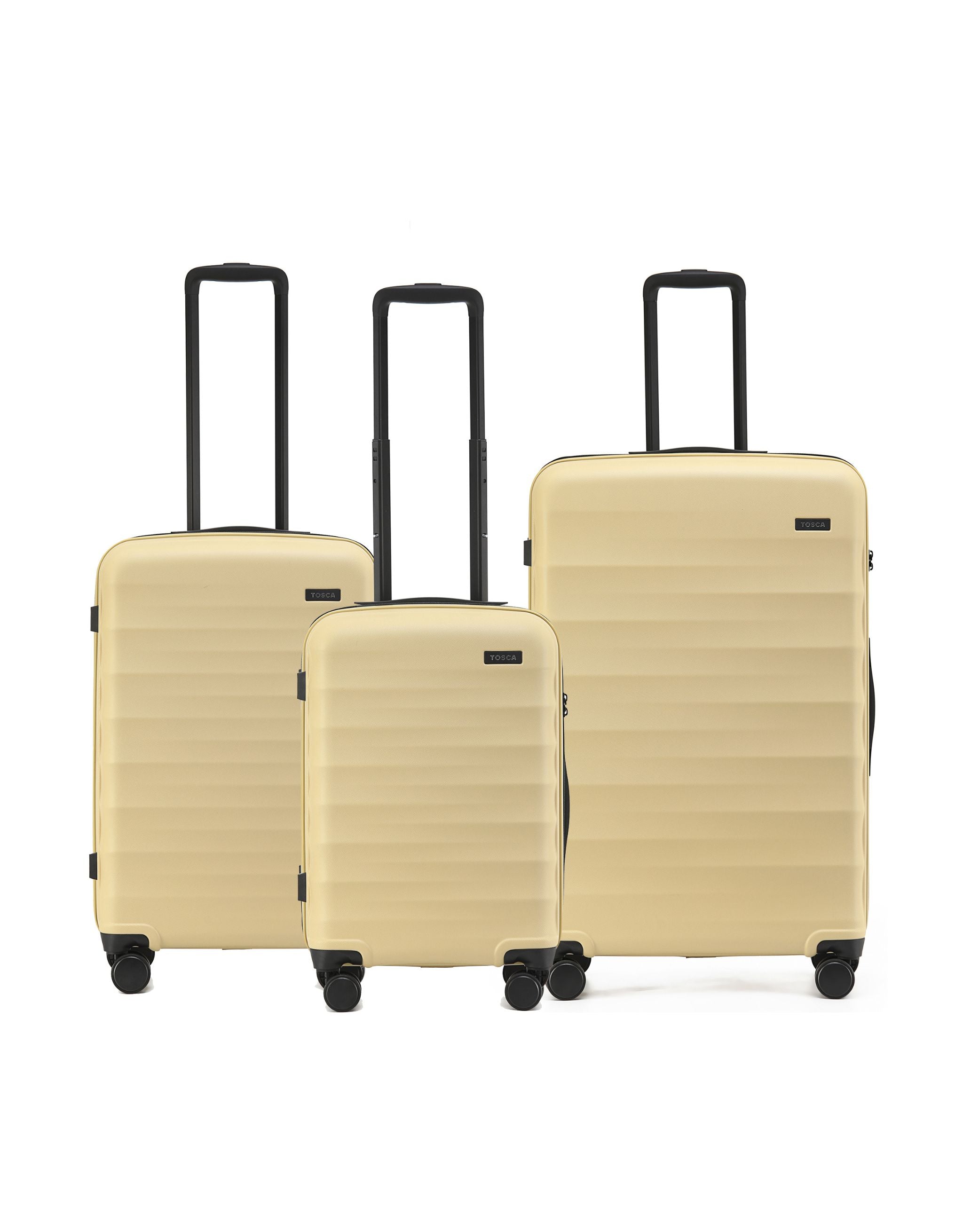 Tosca Interstellar 2.0 54cm-H Polycarbonate Carry-on Trolley case TCA141C-Yellow - Image 6