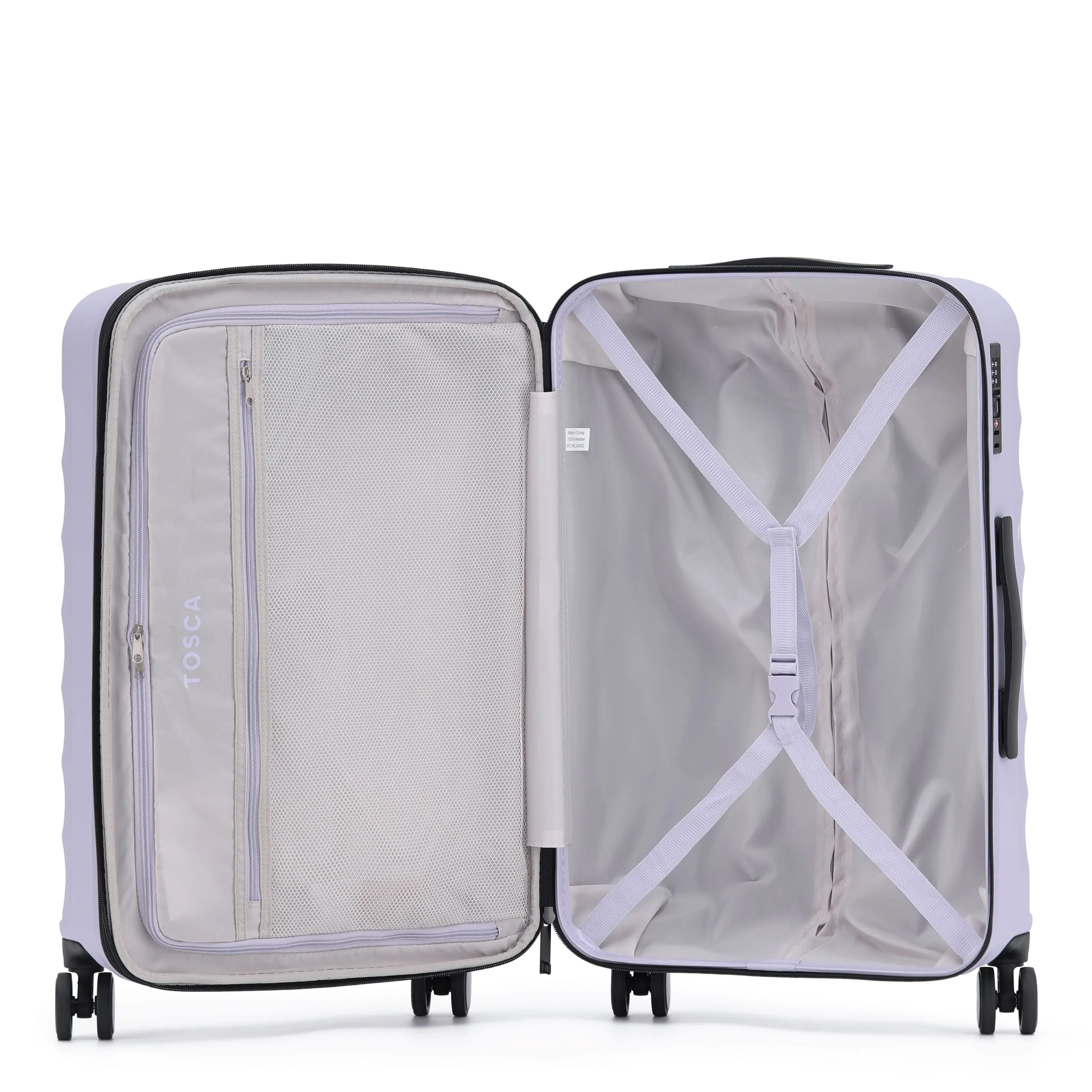 Tosca Interstellar Collection 2.0 Polycarbonate 79cm Trolley case TCA141A Lavender - Image 3