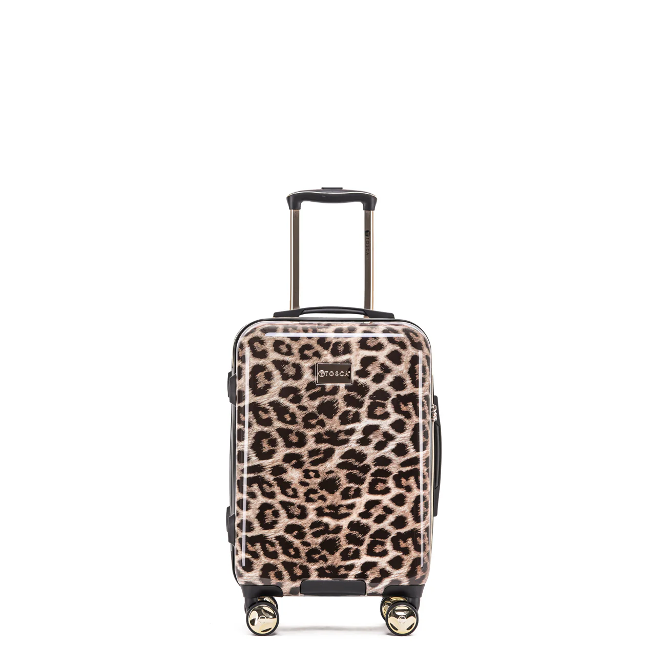 Tosca Carry-on Hard Side Leopard 50cm Polycarbonate Trolley Suitcase TCA111C