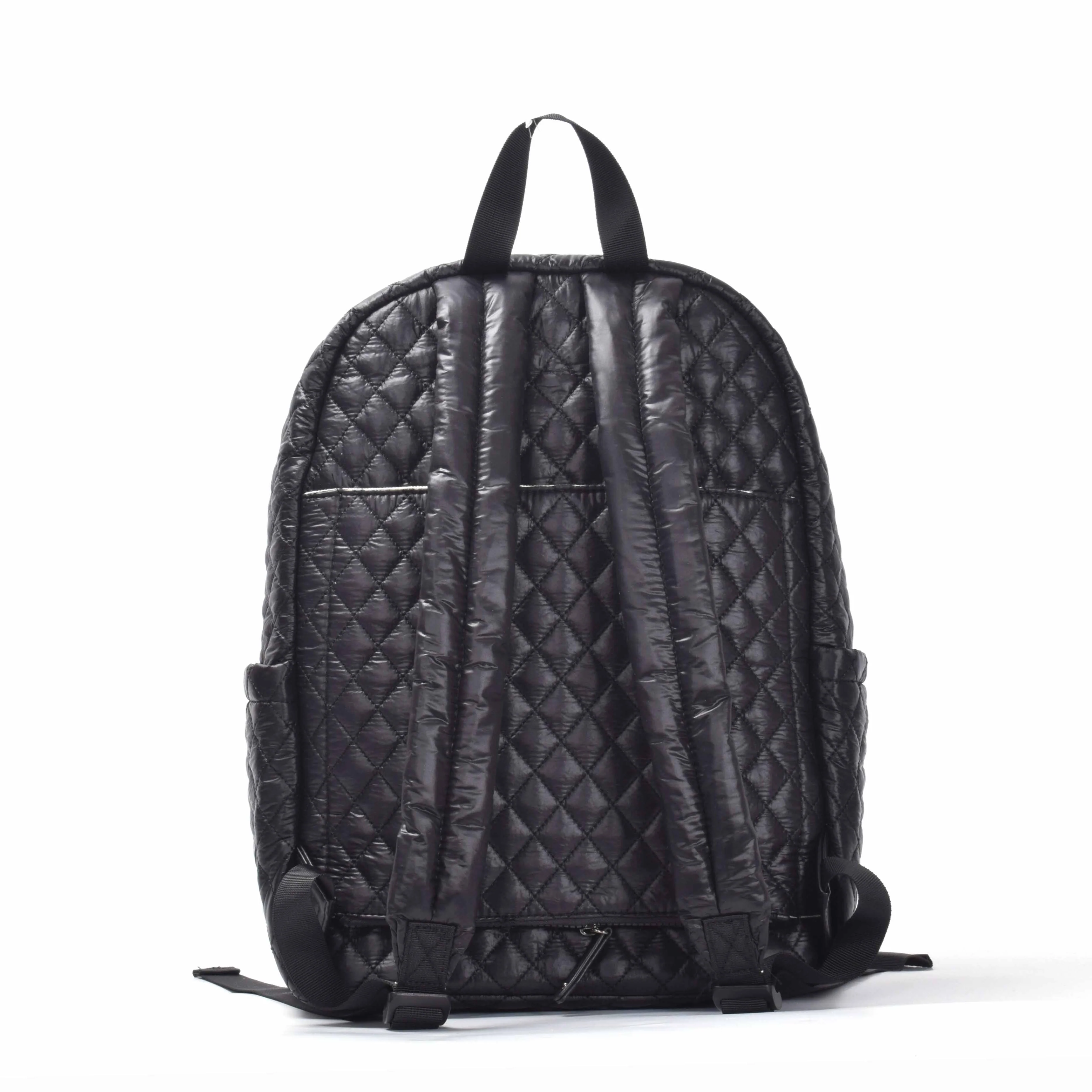 Tosca Metro Collection fashion quilted Backpack MET981-Black - Image 3