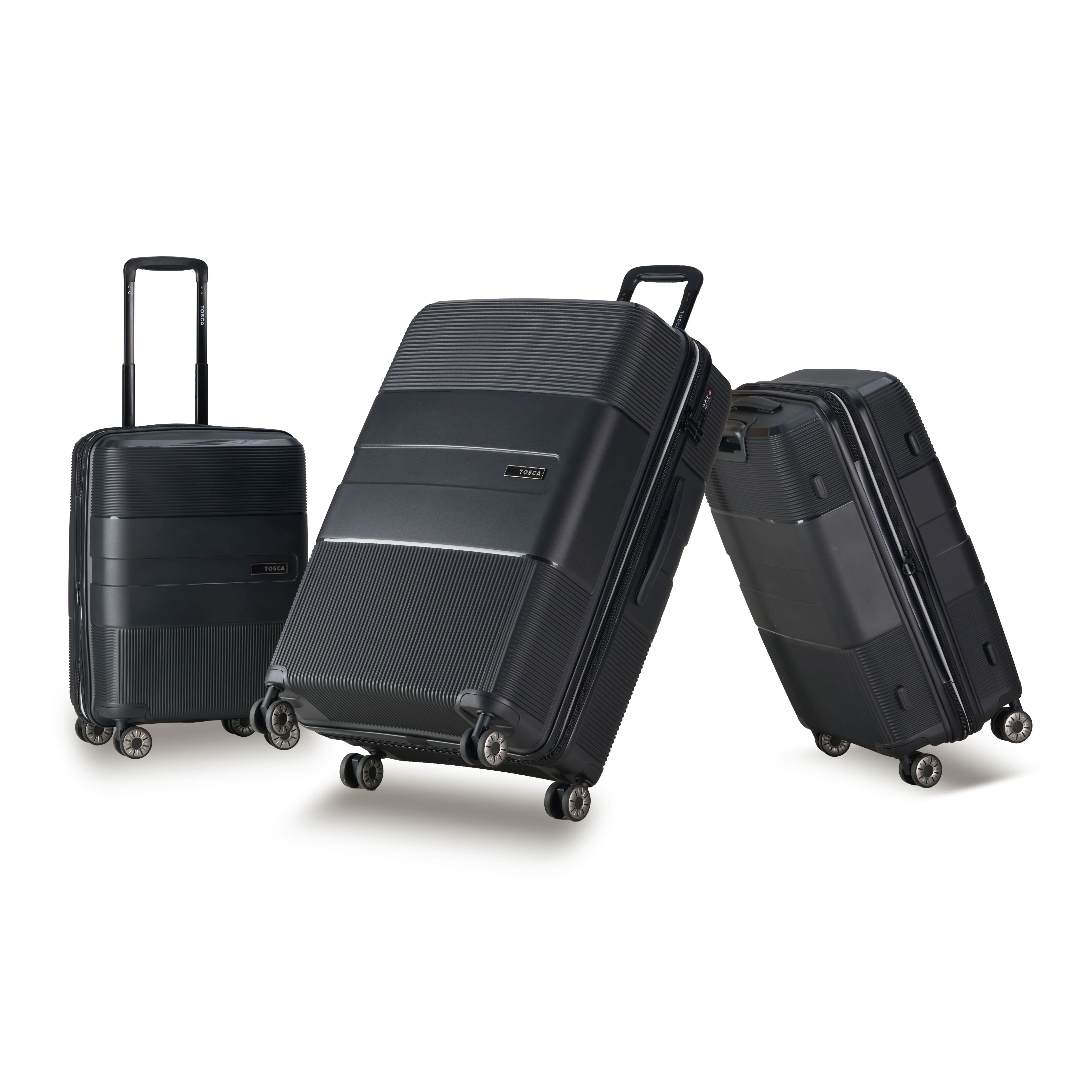 Tosca Orion Collection 65cm-H Polypropylene Hard Side Trolley case TCA827B-Black - Image 6