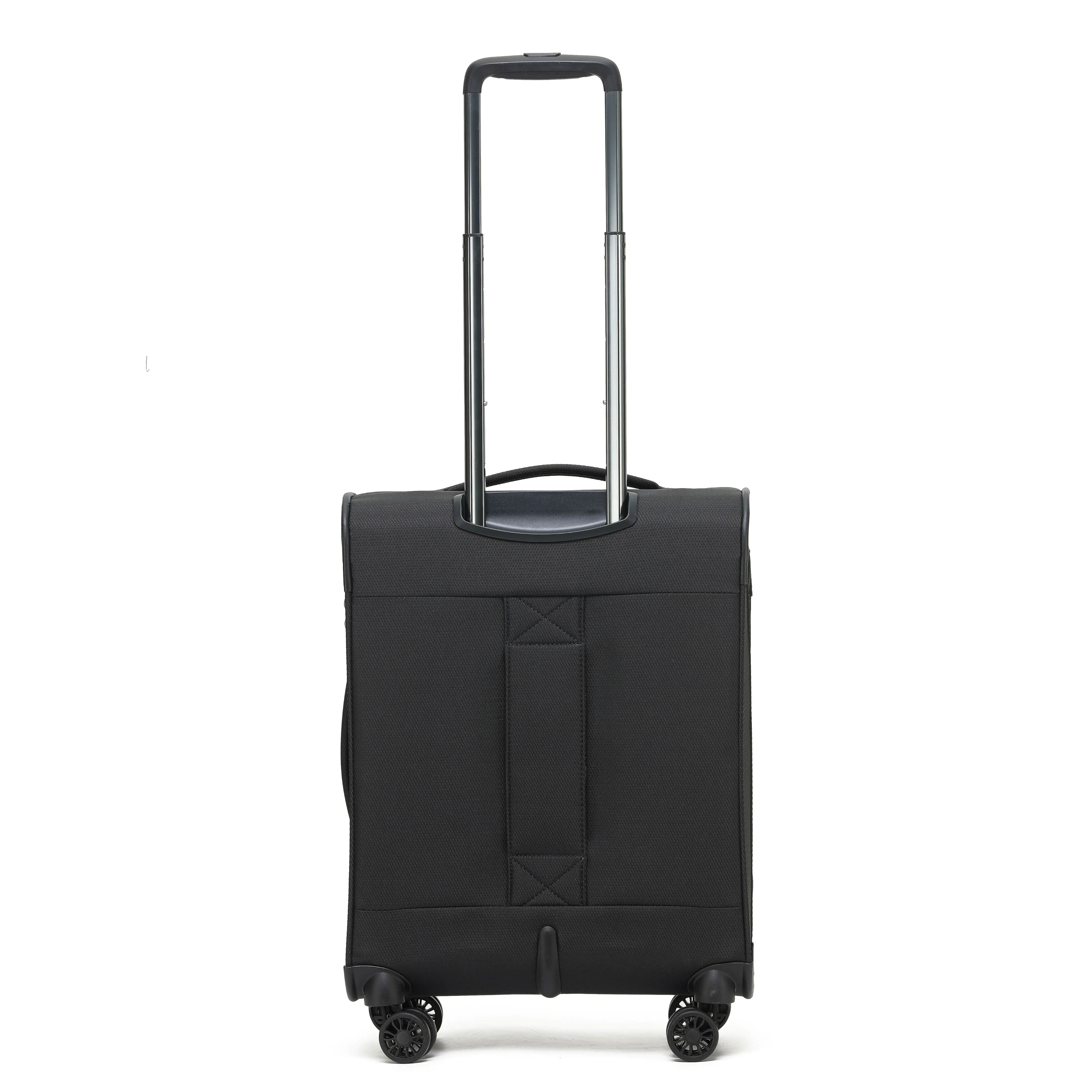 Tosca So-Lite 4.0 Collection 2-Pce Set 79/54cm soft side Trolley cases AIR5055- 2 piece set Black - Image 4