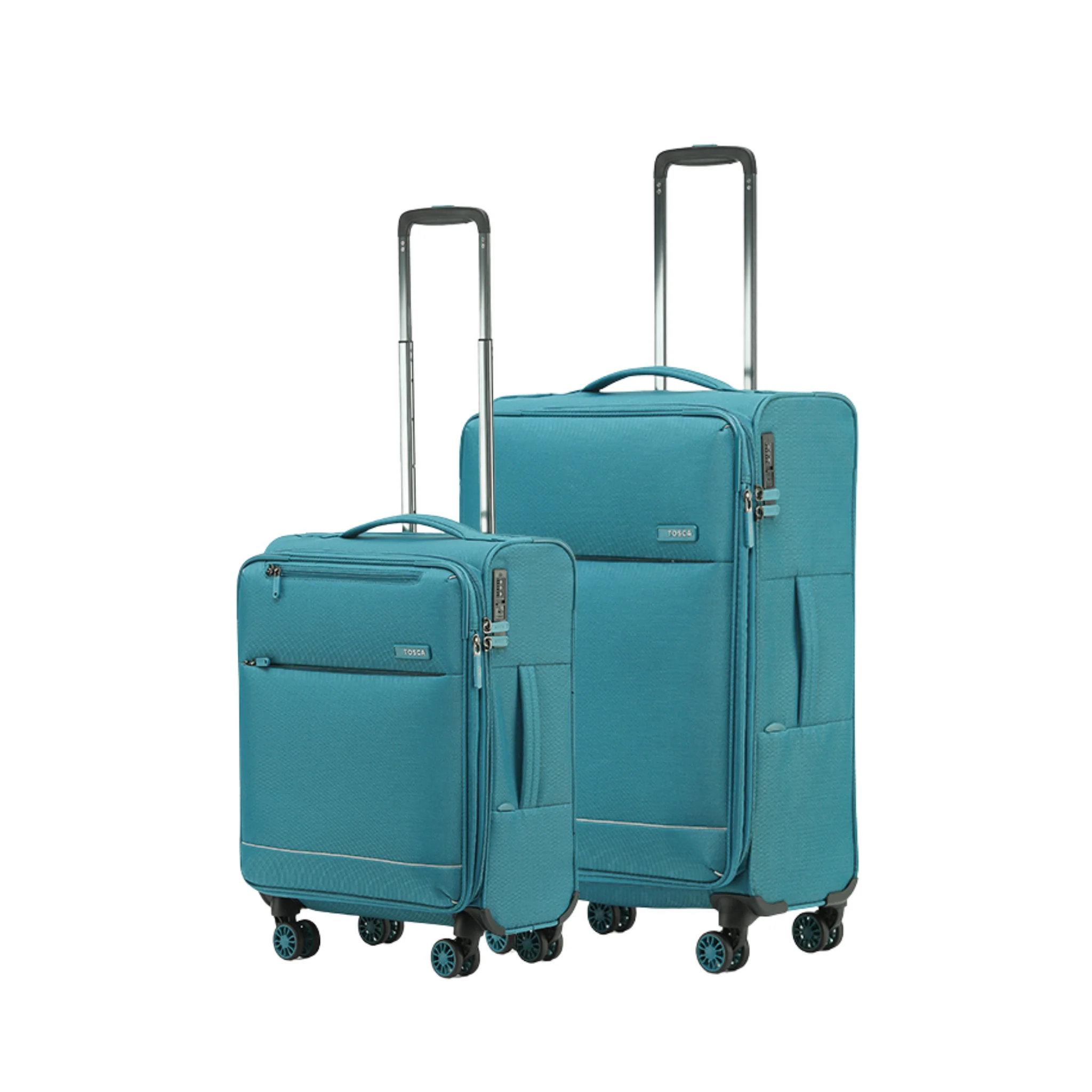 Tosca So-Lite 4.0 Collection 2-Pce set 67cm/54cm Trolley cases AIR5055- 2 piece set Teal - Image 2