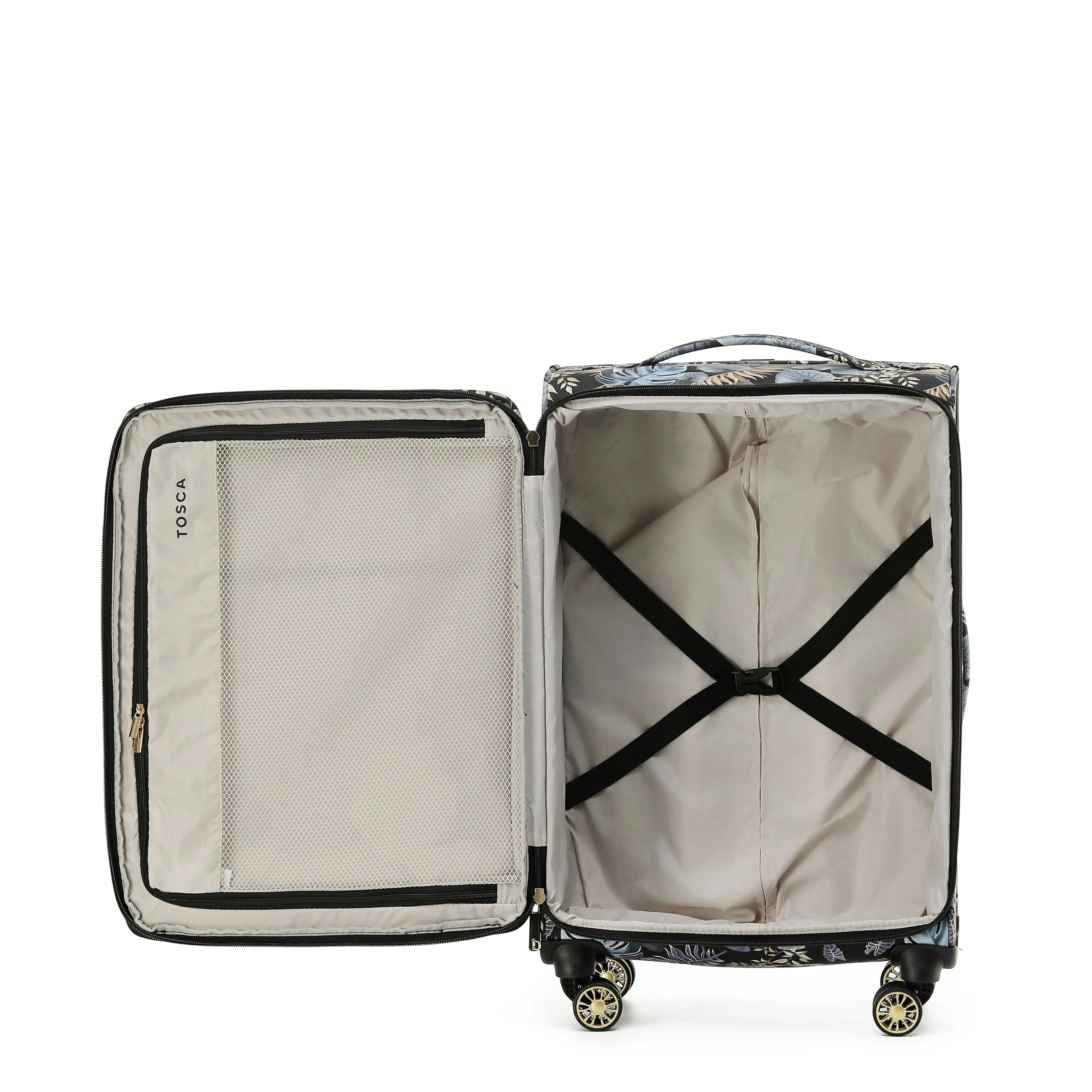 Tosca So-Lite 4.0 Collection 67cm-H soft side 4-wheel trolley case AIR5055B-Golden Palms - Image 3
