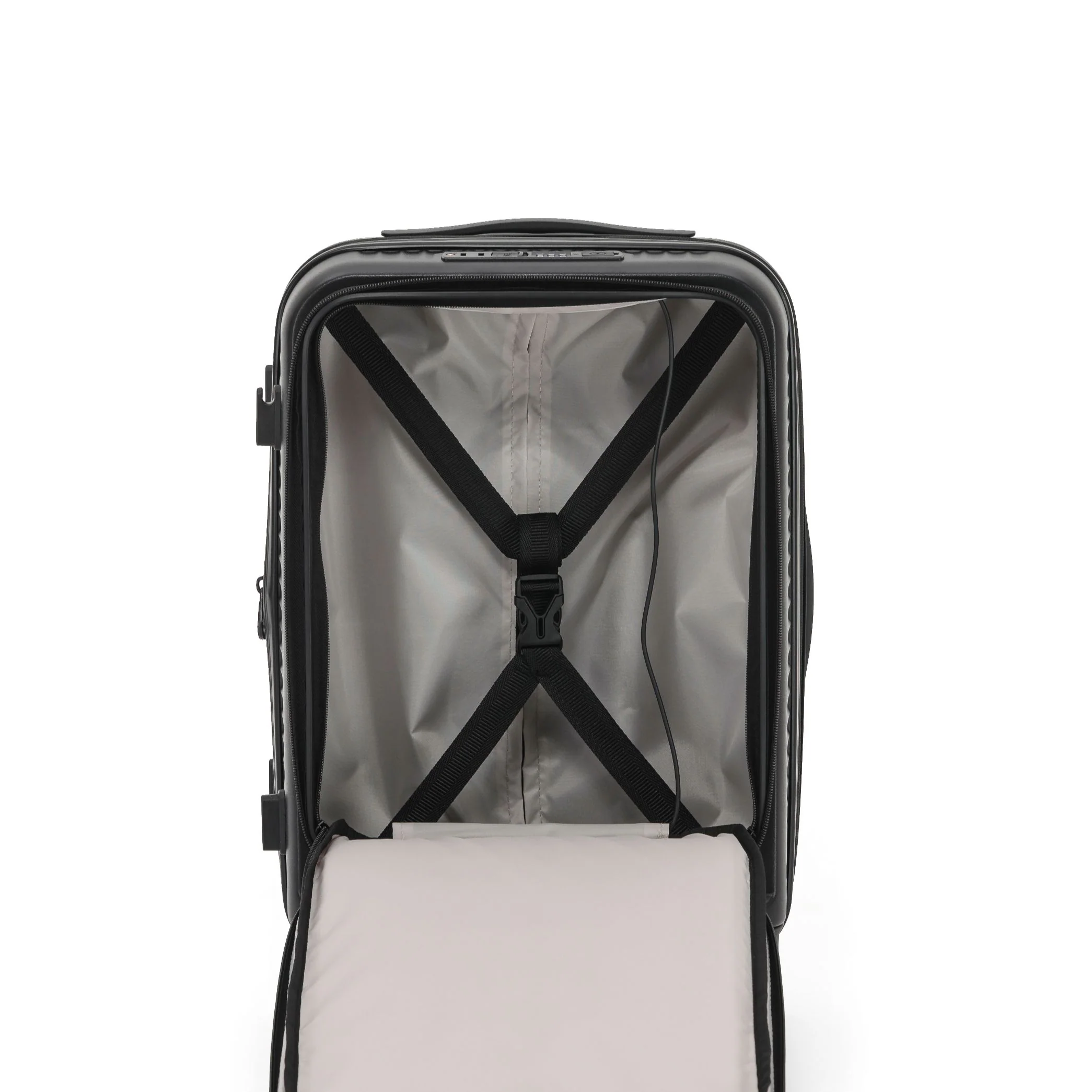 Tosca Zen Collection Polycarbonate 53cm luxury carry-on TCA225C-Black - Image 4